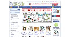 Desktop Screenshot of brightlingsbeads.com